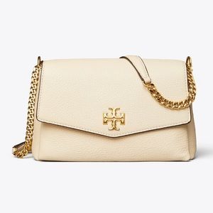 Tory Burch Kira Pebbled Small Convertible Shoulder Bag